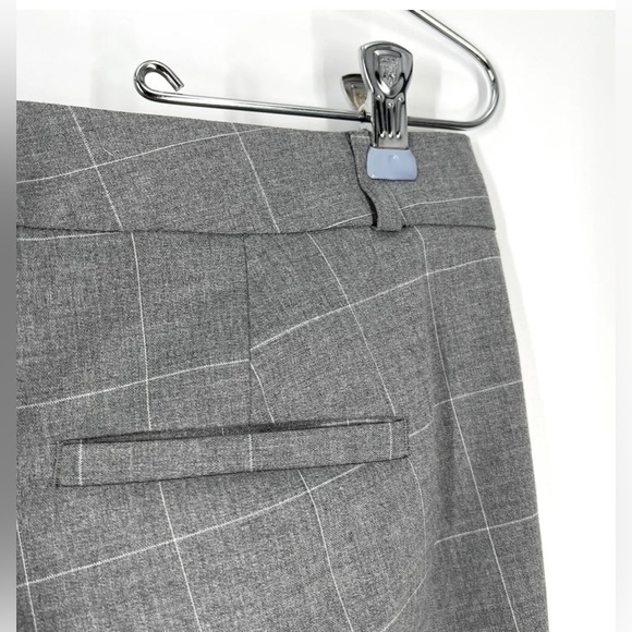 Banana Republic Reegan gray plaid pants slacks - Picture 7 of 8